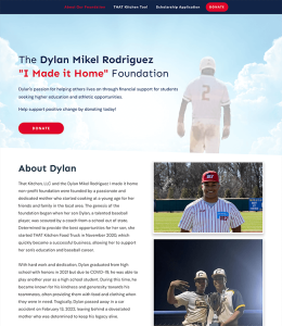 Non-profit foundation website design Non-profit foundation website design